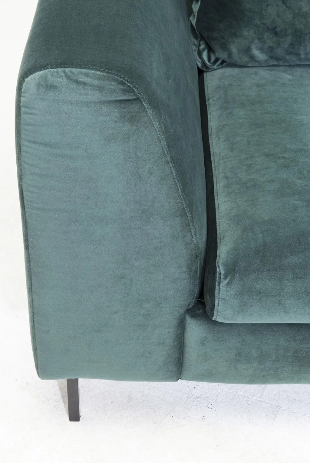 gianni_velvet_kulmasohva__tummanvihre_musta_oikea_6.webp Olohuone | Kulmasohvat>KARE Design Gianni Velvet Kulmasohva - Tummanvihreä, Musta, Oikea