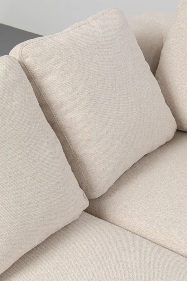 Kulmasohvat>KARE Design Gianni XS Kulmasohva Oikea, Kermanvärinen