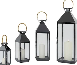 Lyhdyt>KARE Design Giardino Black Lyhty (4/Setti)