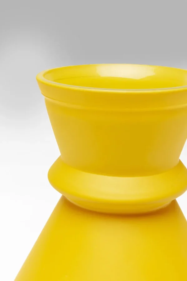 Maljakot | Olohuone>KARE Design Gina Maljakko Keltainen 25cm
