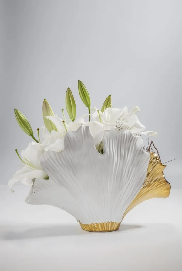 Maljakot>KARE Design Ginkgo Elegance Maljakko 18cm