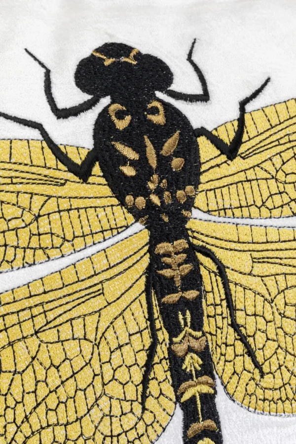 Sisustustyynyt>KARE Design Glitter Dragonfly Sudenkorento Tyyny, Valkoinen 40x40cm