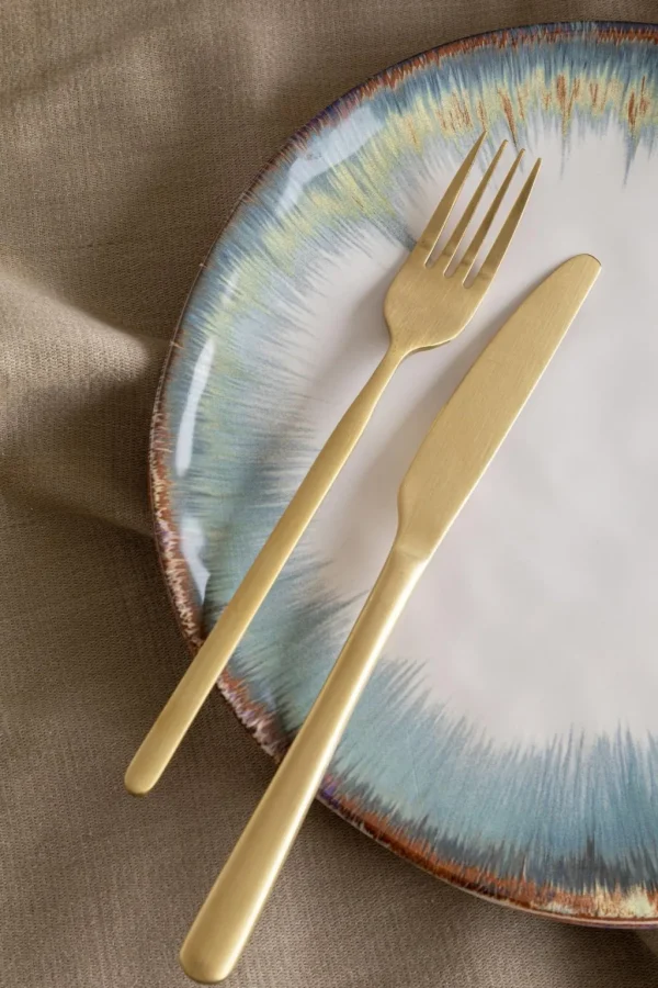 Keittiö Ja Astiat>KARE Design Gloria Aterimet Matta Kulta (16/osaa)