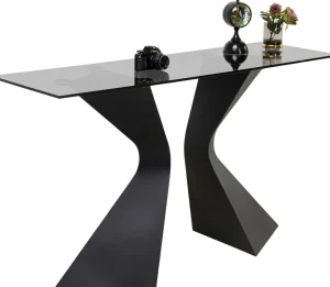 Konsolipöydät Ja Sivupöydät>KARE Design Gloria Konsolipöytä, Musta 140x81cm