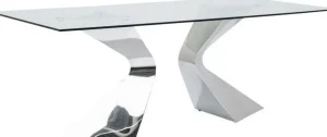 Pöydät>KARE Design Gloria Pöytä, Kromi 100x200cm