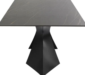 Pöydät>KARE Design Gloria Pöytä Ulkokaluste, Keraaminen Pöytälevy, Musta, 180x90cm