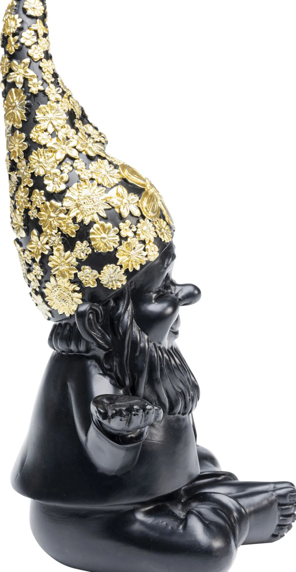 gnome_meditation_tonttu_koristeesine_mustakulta_cm_1.webp Koriste-Esineet>KARE Design Gnome Meditation Tonttu Koriste-esine, Musta/kulta 19cm