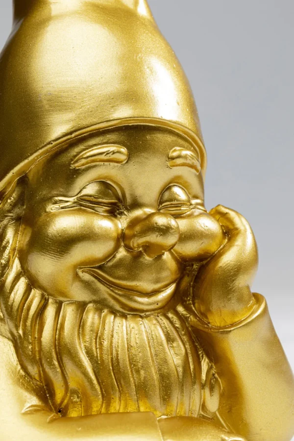 Koriste-Esineet>KARE Design Gnome Tonttu Koriste-esine Kulta 21 Cm