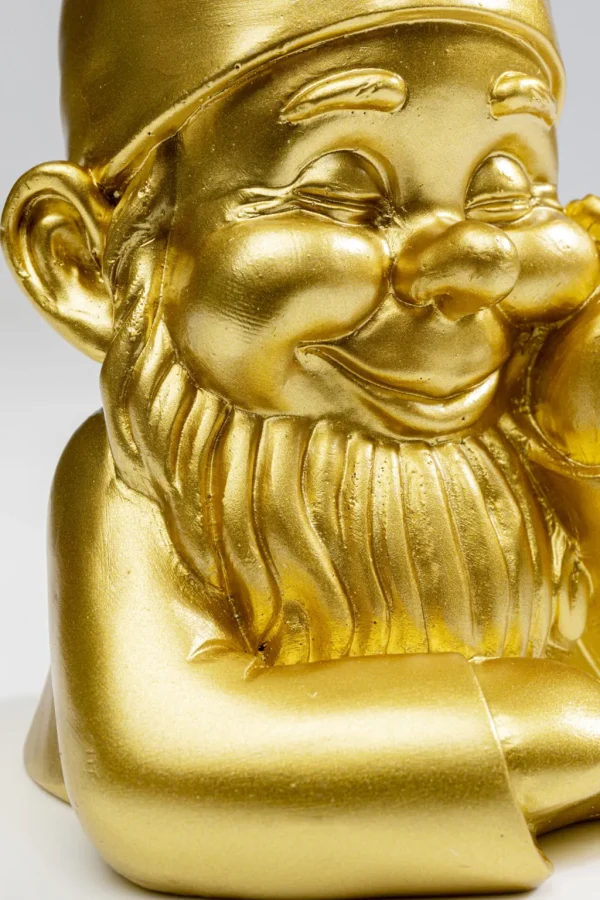Koriste-Esineet>KARE Design Gnome Tonttu Koriste-esine Kulta 21 Cm