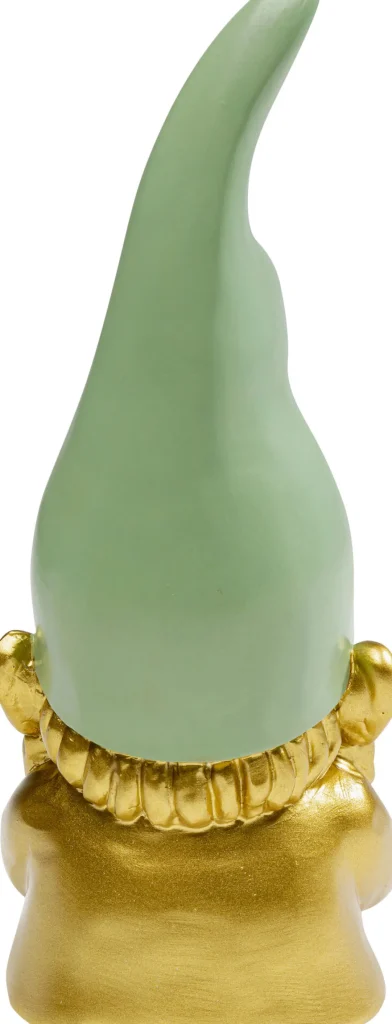 Koriste-Esineet>KARE Design Gnome Tonttu Koriste-esine Kulta-vihreä 21 Cm