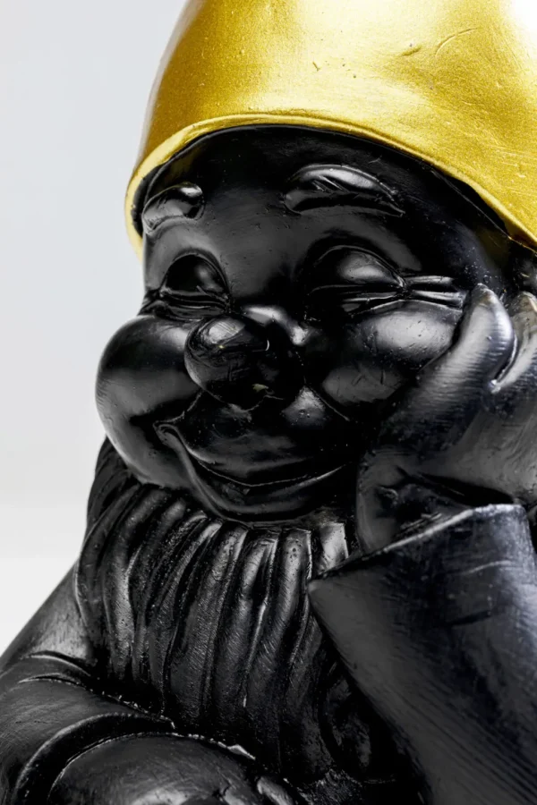 Koriste-Esineet>KARE Design Gnome Tonttu Koriste-esine Musta 21 Cm