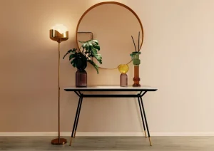 Lattiavalaisimet | Olohuone>KARE Design Goblet Ball Lattiavalaisin, Kulta
