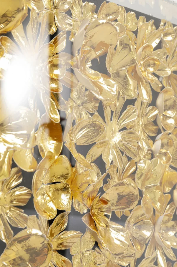 Seinäkoristeet>KARE Design Gold Flower Kehystetty Taulu 80x80cm