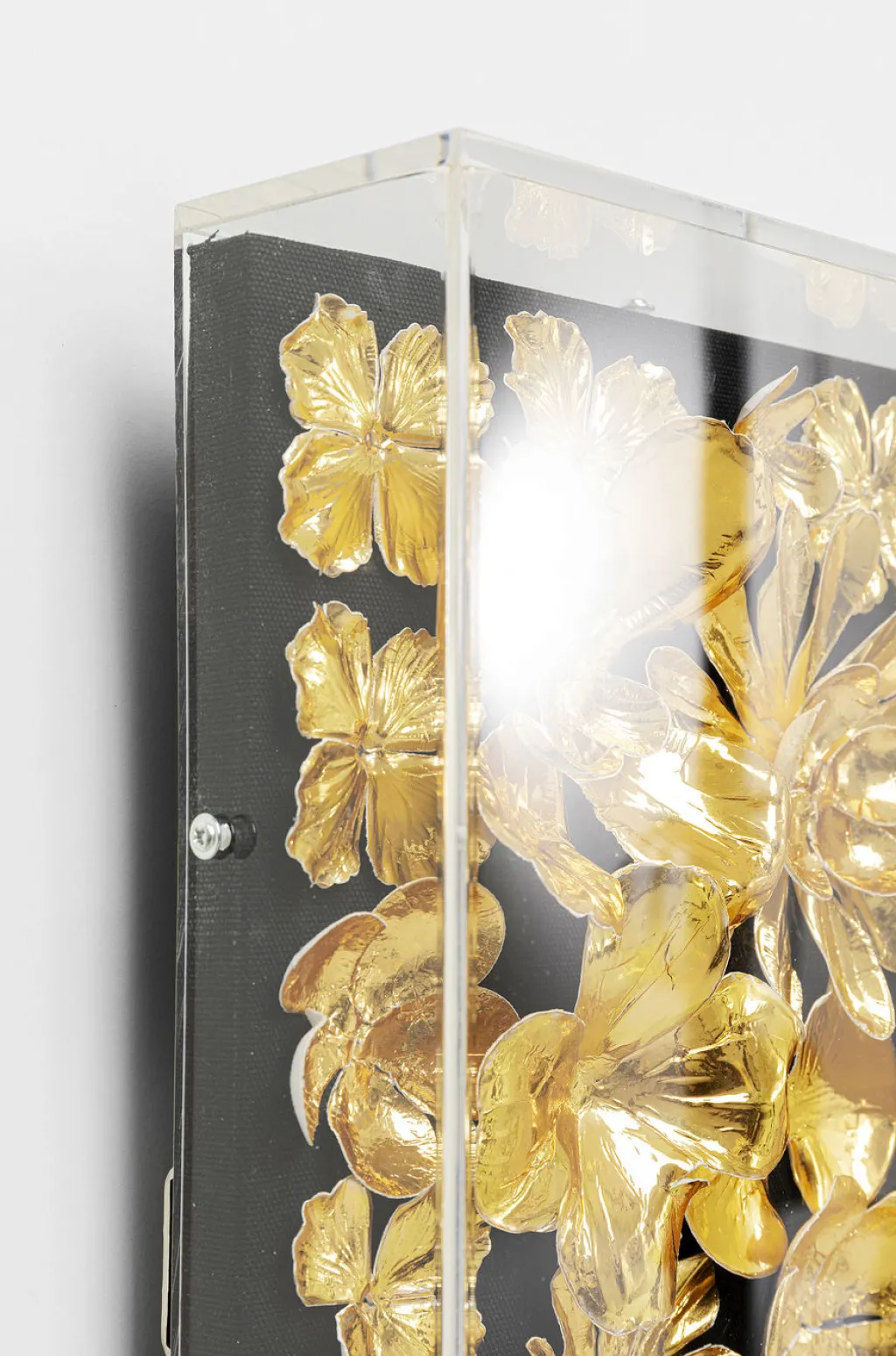 gold_flower_kehystetty_taulu_xcm_5.webp Seinäkoristeet>KARE Design Gold Flower Kehystetty Taulu 80x80cm