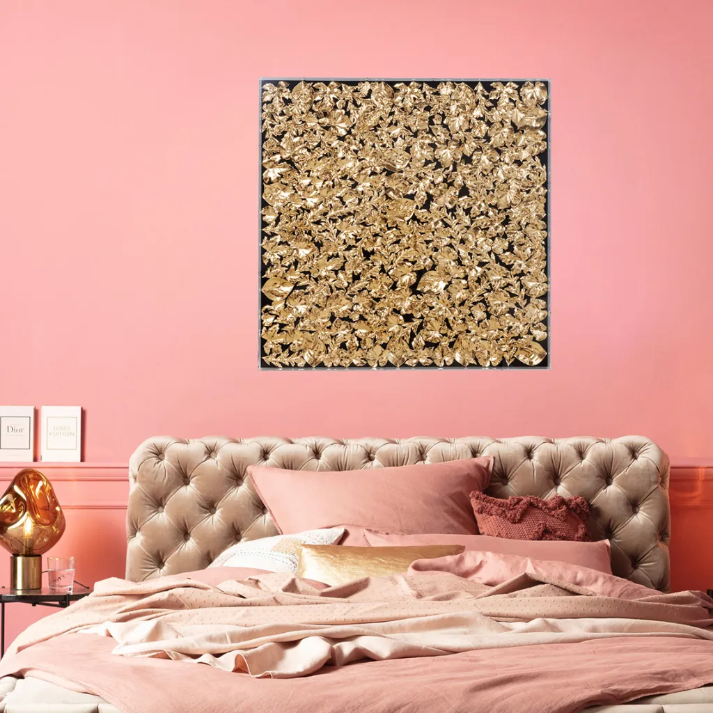 gold_leaf_seinkoriste_taulu_kulta_xcm_0.webp Seinäkoristeet>KARE Design Gold Leaf Seinäkoriste, Taulu, Kulta 120x120cm