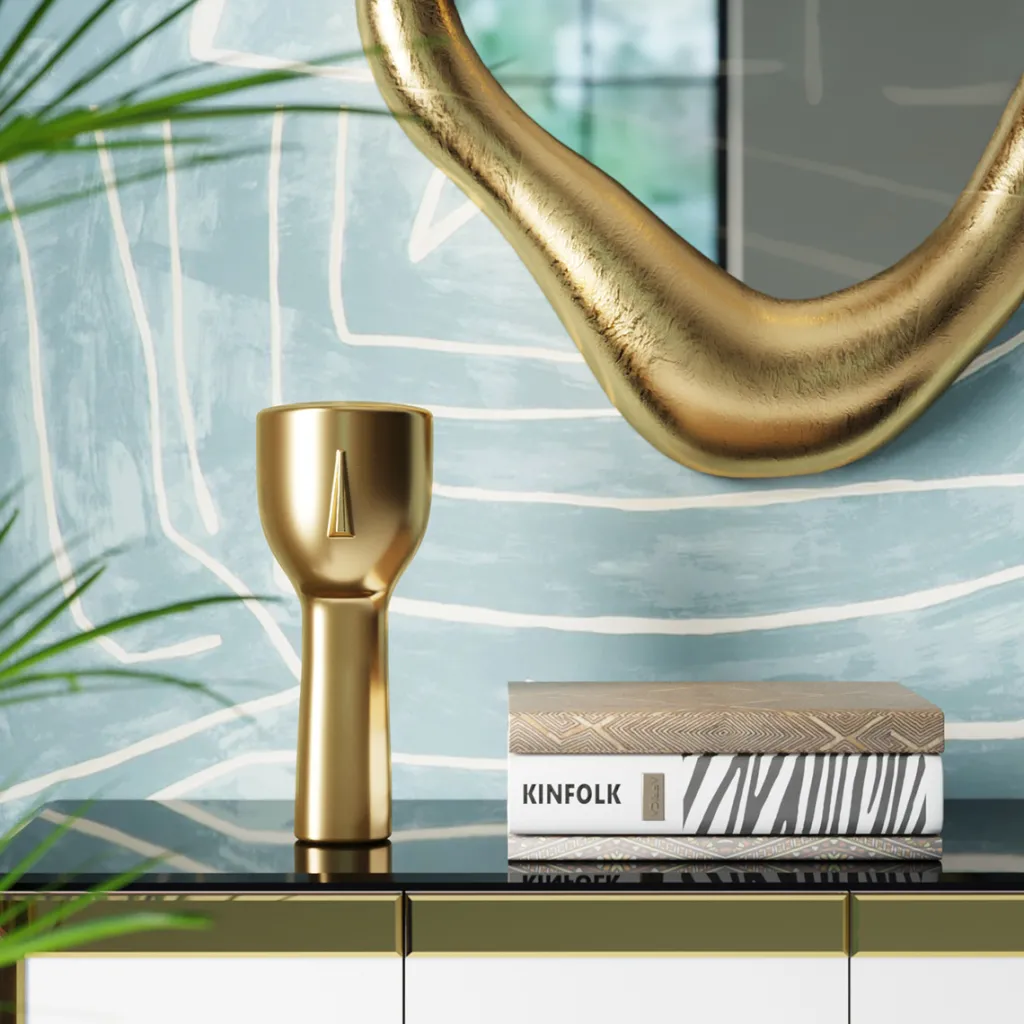 golden_face_koristeesine_cm_0.webp Koriste-Esineet>KARE Design Golden Face Koriste-esine 36cm