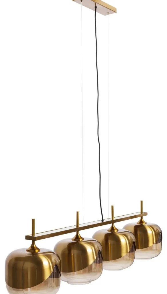 Riippuvalaisimet>KARE Design Golden Goblet Quattro Riippuvalaisin, Kulta Ø25cm