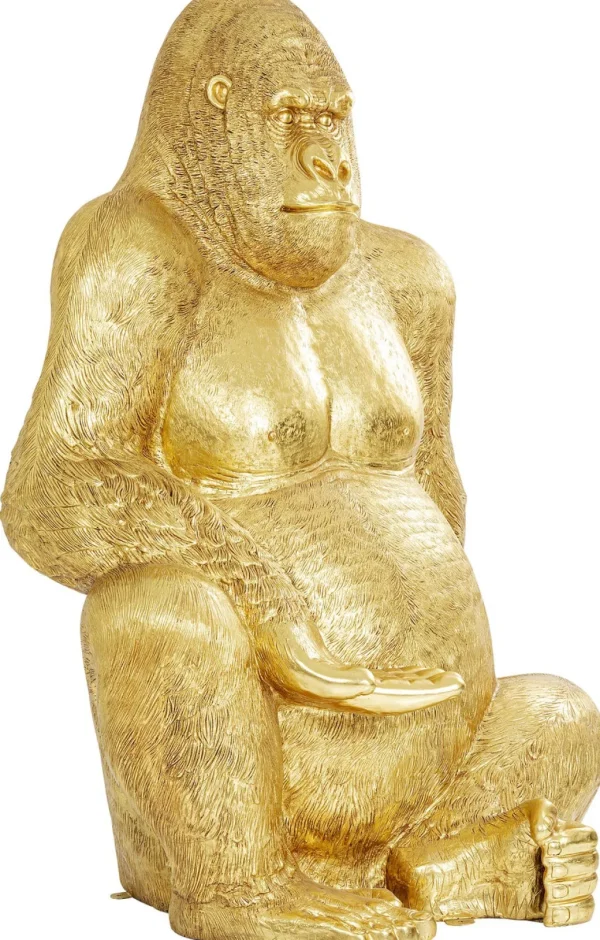 Jalalliset Koriste-Esineet>KARE Design Gorilla Gold XXL Koriste-esine, Patsas 249cm