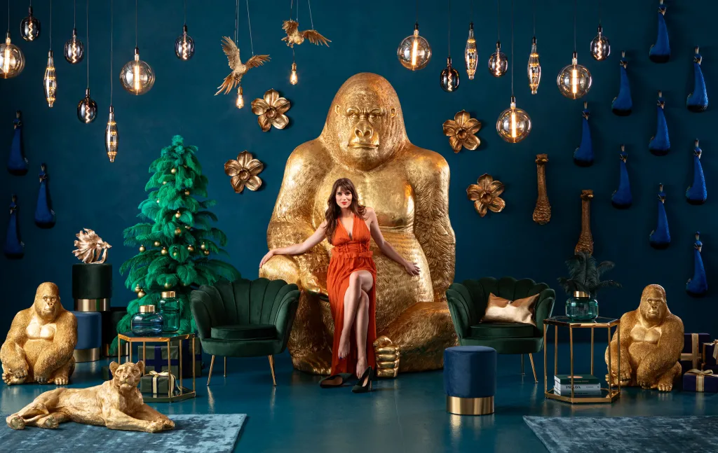 gorilla_gold_xxl_koristeesine_patsas_cm_12.webp Jalalliset Koriste-Esineet>KARE Design Gorilla Gold XXL Koriste-esine, Patsas 249cm