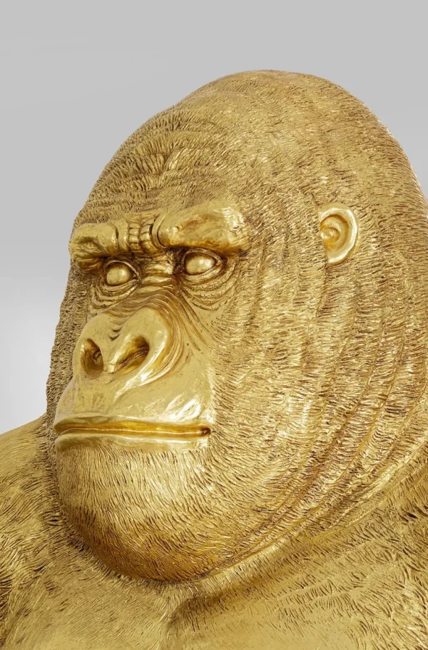 Jalalliset Koriste-Esineet>KARE Design Gorilla Gold XXL Koriste-esine, Patsas 249cm
