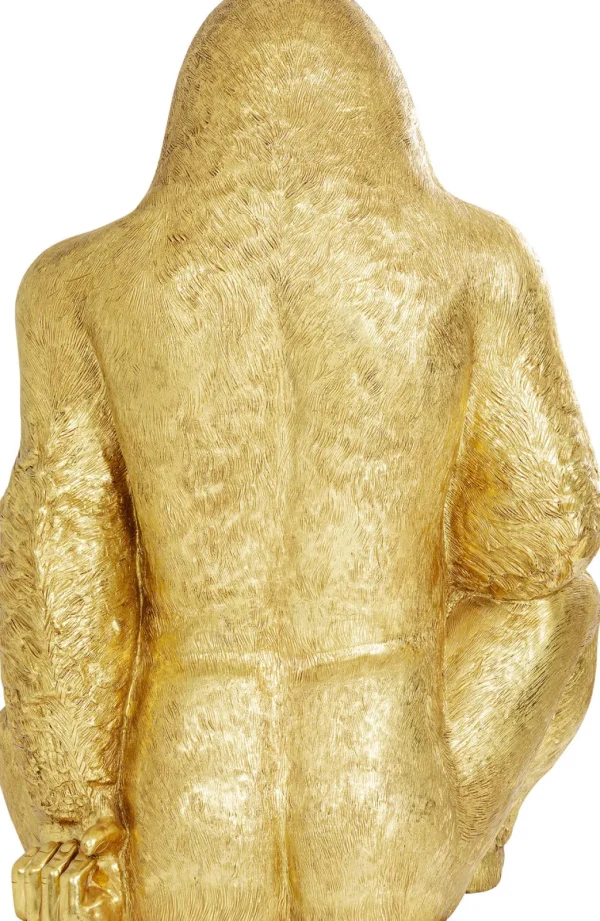 Jalalliset Koriste-Esineet>KARE Design Gorilla Koriste-esine, Patsas Kulta XL 180cm