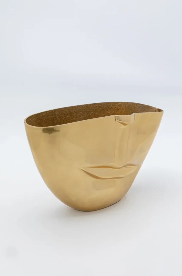 Maljakot>KARE Design Half Face Maljakko Kulta 46cm