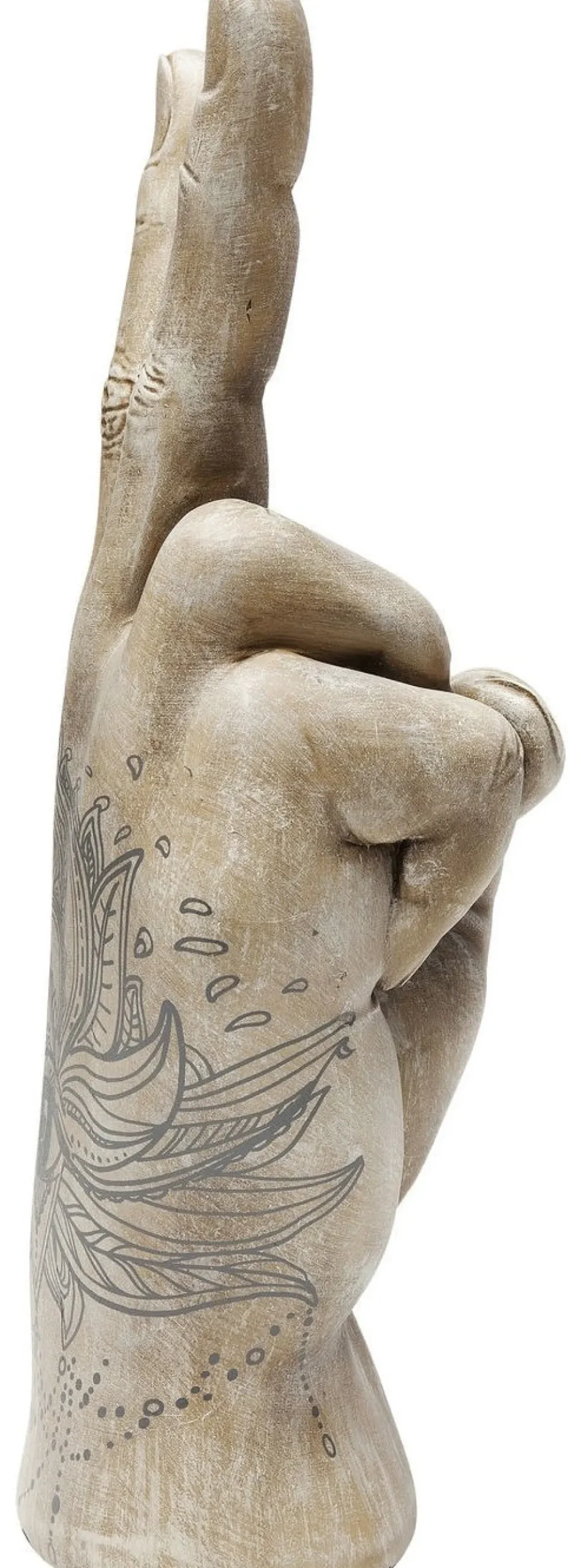 hand_victory_tattoo_eye_koristeesine_cm_2.webp Koriste-Esineet>KARE Design Hand Victory Tattoo Eye Koriste-esine 36cm