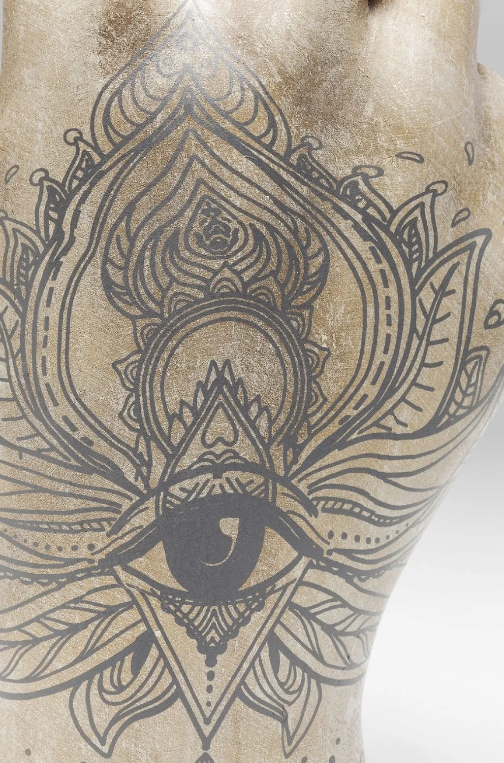 hand_victory_tattoo_eye_koristeesine_cm_7.webp Koriste-Esineet>KARE Design Hand Victory Tattoo Eye Koriste-esine 36cm