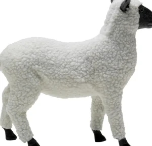 Koriste-Esineet>KARE Design Happy Sheep Woollammas Koriste-esine Valkoinen 28cm