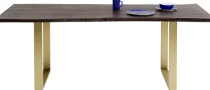 Pöydät>KARE Design Harmony Dark Pöytä, Messinki 180x90cm