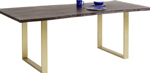 Pöydät>KARE Design Harmony Dark Pöytä, Messinki 160x80cm