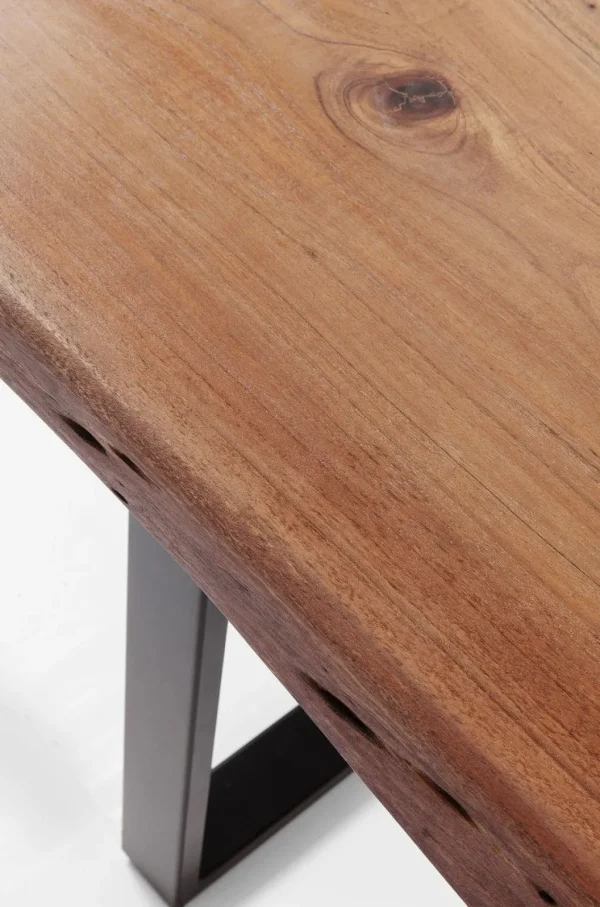Pöydät>KARE Design Harmony Dark Pöytä, Raaka Metalli 180x90cm