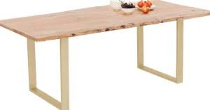 Pöydät>KARE Design Harmony Pöytä, Messinki 200x100cm
