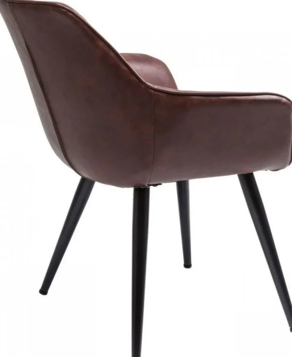 Tuolit>KARE Design Harry Tuoli Käsinojilla, Ruskea