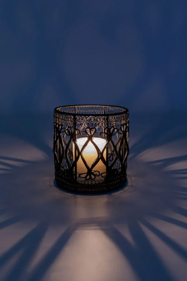 Lyhdyt | Kynttilänjalat>KARE Design Hayat Black Lyhty 15cm