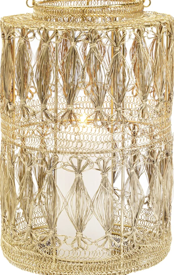 Lyhdyt>KARE Design Hayat Brass Lyhty 37cm