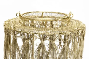 Lyhdyt>KARE Design Hayat Brass Lyhty 37cm