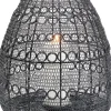 Lyhdyt>KARE Design Hayat Cone Black Lyhty 37cm