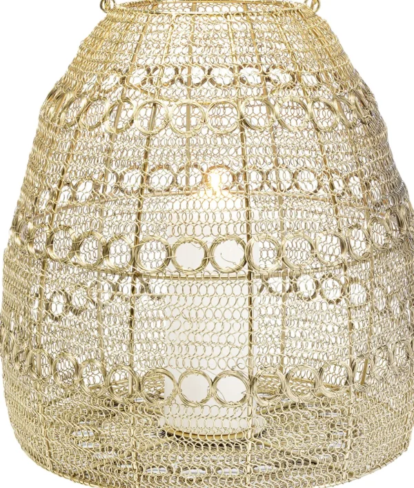 Lyhdyt>KARE Design Hayat Cone Brass Lyhty 37cm
