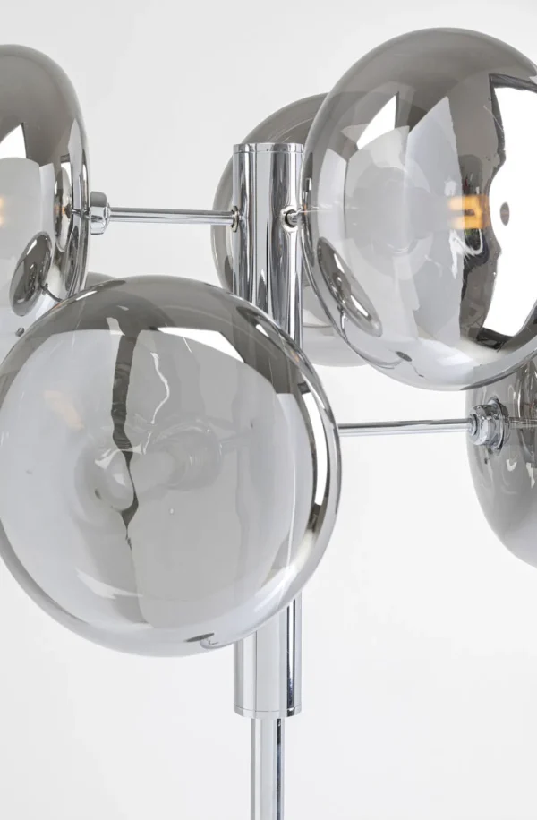 Lattiavalaisimet>KARE Design Headlight Lattiavalaisin Kromi 163cm