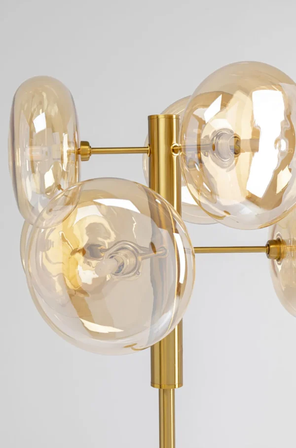 Lattiavalaisimet>KARE Design Headlight Lattiavalaisin Messinki 163cm