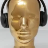 Koriste-Esineet>KARE Design Headphone Mount Gold Metallic Kuuloketeline