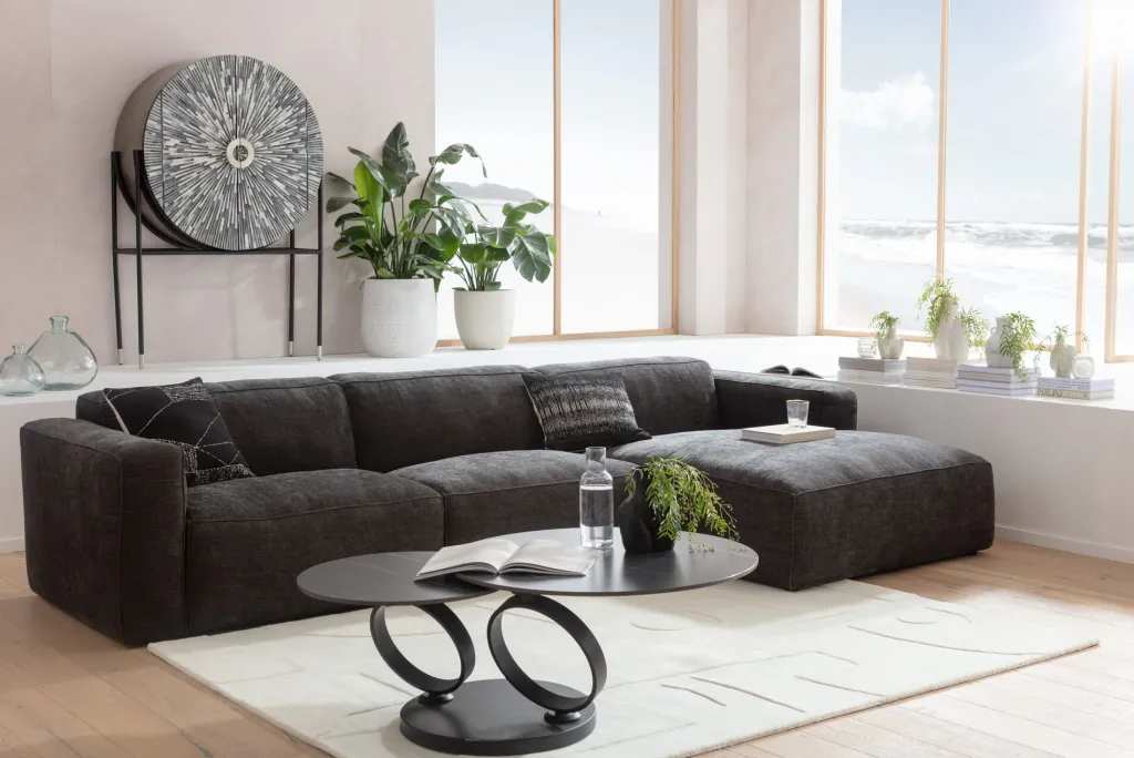 henry_kulmasohva_oikea__harmaa_xcm_5.webp Olohuone | Kulmasohvat>KARE Design Henry Kulmasohva, Oikea - Harmaa 335x170cm