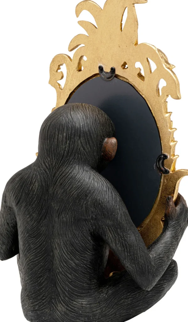 Kylpyhuonetarvikkeet>KARE Design Hidden Monkey Pöytäpeili 22x36cm