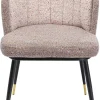 Tuolit>KARE Design Hojas Flitter Tuoli, Beige-ruskea