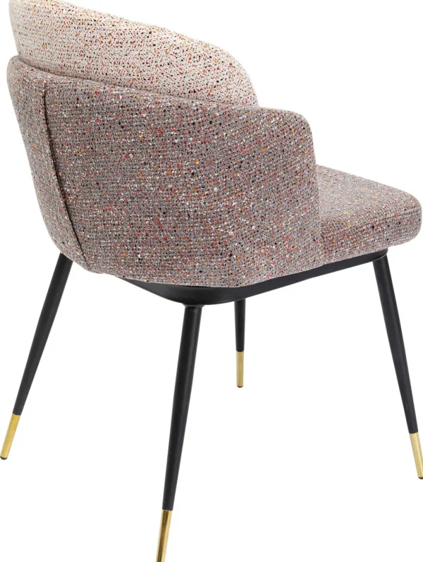 Tuolit>KARE Design Hojas Flitter Tuoli, Beige-ruskea