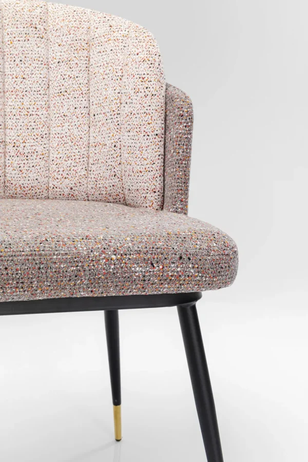 Tuolit>KARE Design Hojas Flitter Tuoli, Beige-ruskea