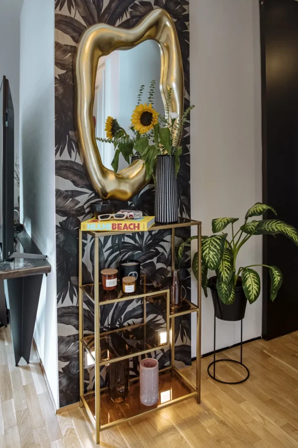 Peilit>KARE Design Hologram Peili, Kulta 117x68cm