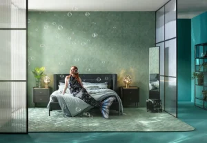 Peilit>KARE Design Hulda Seinäpeili Musta 46x180cm