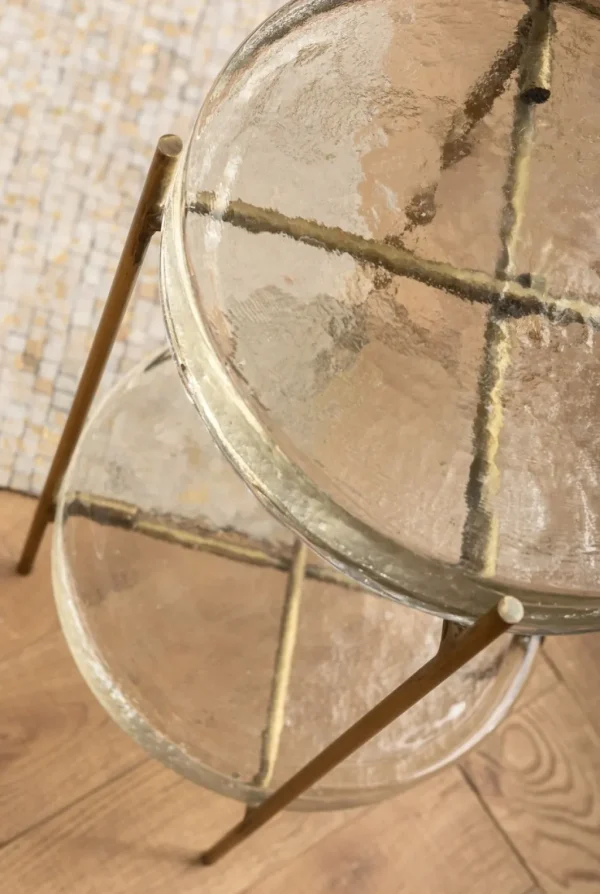 Sohvapöydät>KARE Design Ice Double Sivupöytä Ø30cm